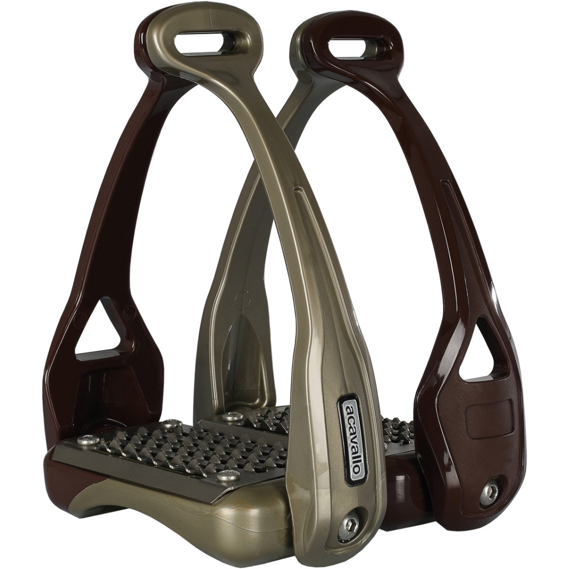 2026 Acavallo Opernstirrups AC601 - Brown